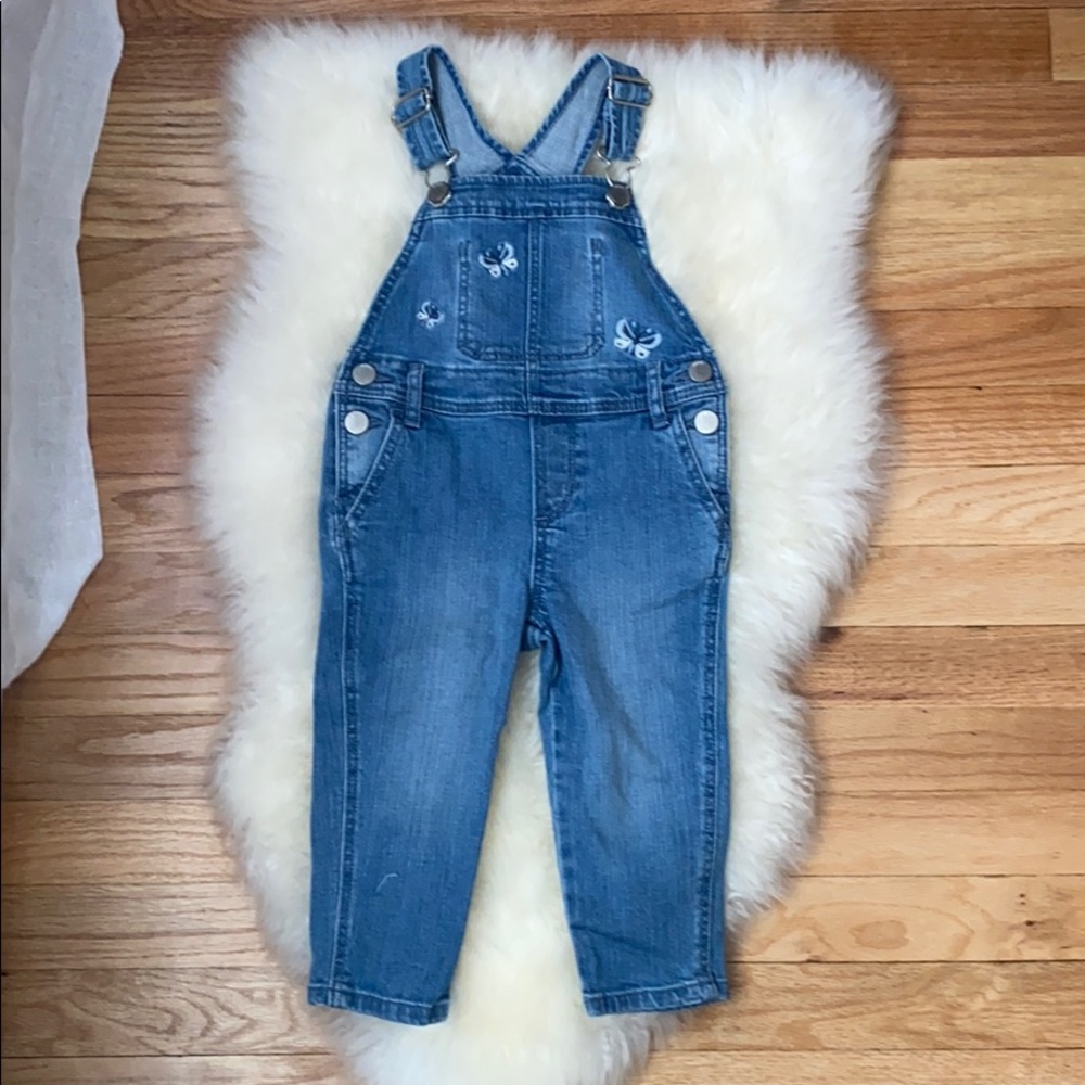 Toddler girl Gap overalls